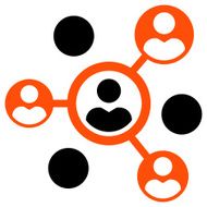 Social connections icon