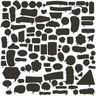 Set of Speech bouble 0004