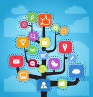 Modern social media scheme