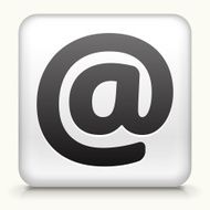 Square Button with At Sign