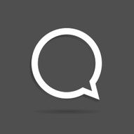 speech bubble label vector N2