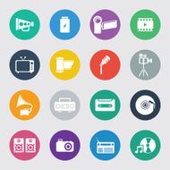 Communication and Media Icons N14