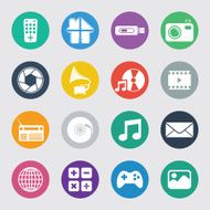 Communication and Media Icons N15