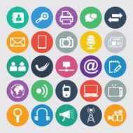 Communication and Media Icons N16