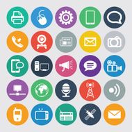 Communication and Media Icons N17