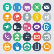 Communication and Media Icons N18
