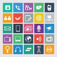 Communication and Media Icons N21