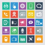 Communication and Media Icons N23