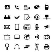 Communication and Media Icons N27