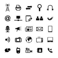 Communication and Media Icons N31