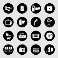 Communication and Media Icons N32