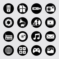 Communication and Media Icons N33