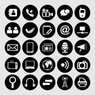 Communication and Media Icons N34