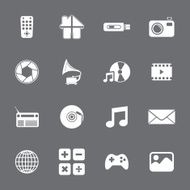 Communication and Media Icons N36