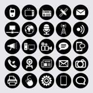 Communication and Media Icons N38