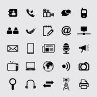 Communication and Media Icons N42