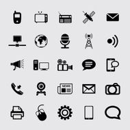 Communication and Media Icons N45
