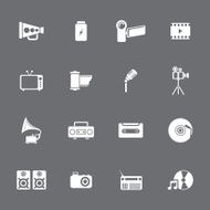 Communication and Media Icons N48