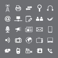Communication and Media Icons N53