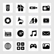 Communication and Media Icons N56