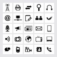 Communication and Media Icons N60