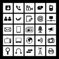 Communication and Media Icons N65