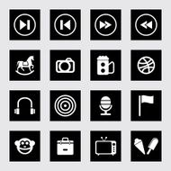 Communication and Media Icons N69