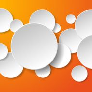 Abstract speech bubbles in the shape of circles N2