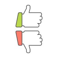 Thumb up and down N2