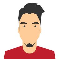 Male Profile picture front view