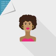 Portrait of young African American woman