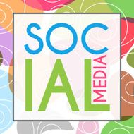 Social Media Random Colorful Background