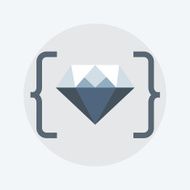 Clean Code flat style colorful vector icon N2