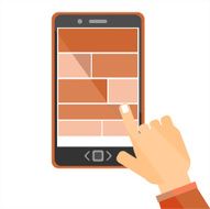 browsing social media site
