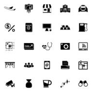 Application icons on white background N2