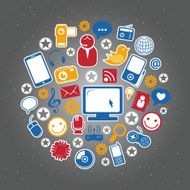 Social Network Icons N19