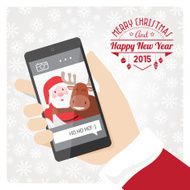 Santa's smartphone
