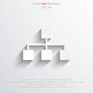 Vector network web icon