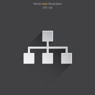 Vector network web icon N3