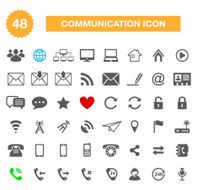 Communication Icons N185