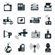 News and Media Icons