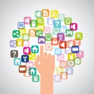 Social media concept N39