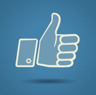 Human Finger thumbs up