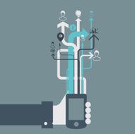 smart phone network