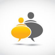 speech people balloons