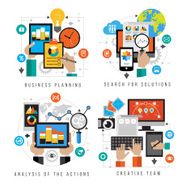 Set design business planning search analysis craative team N2