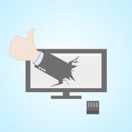 Thumb up Lcd television