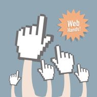 Web Hand Gloves Concept