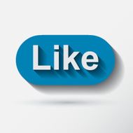 Like icon Flat style