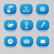 Social media icon set vector N3